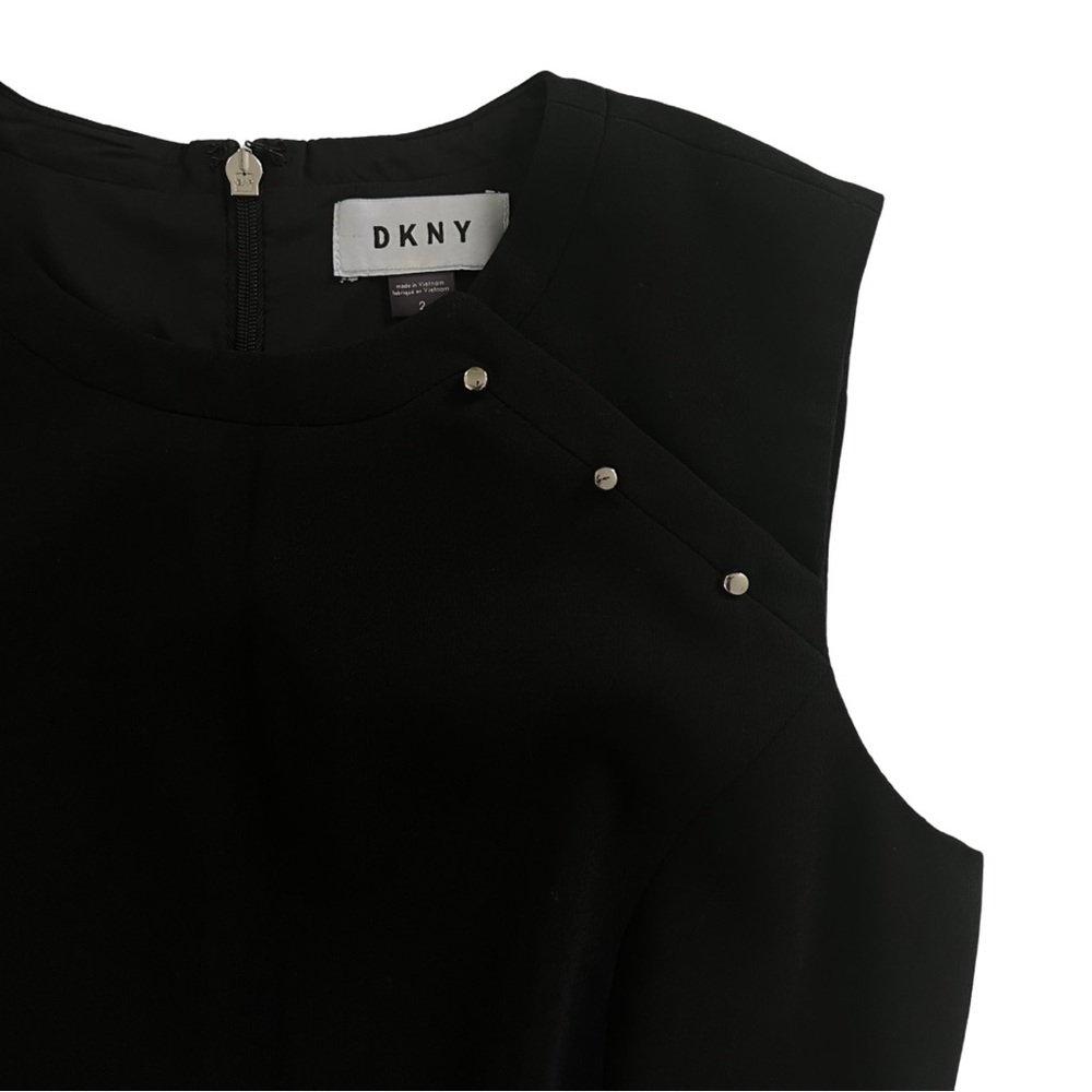 DKNY Little Black Sheath Dress